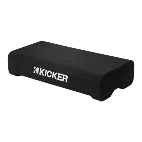 New, Open Box Kicker 48TRTP122 Sealed Down-Firing 12 Inch CompRT 2-Ohm Subwoofer Enclosure