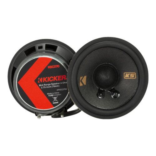 New, Open Box Kicker KS-Series 51KSS269 6x9-Inch 4 Ohms 2-Way Component Speaker System