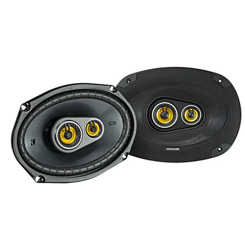 New, Open Box Kicker CS-Series CSC693 6x9" 450W Peak Power 3-Way Speakers 4-Ohm - 46CSC6934