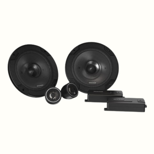 New, Open Box Kicker 46CSS654 CS-Series 6.5" with 300W Car Component Speakers