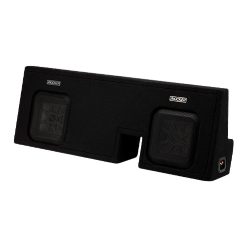 New, Open Box Kicker 51KTDL7T102 1000 Watts RMS Dual 10" L7T 2-Ohm Subwoofer Enclosure