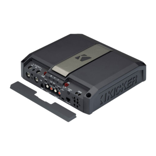 New, Open Box Kicker 51LX12501 LX-Series 400W RMS 4 Ohm Mono Amplifier w/ Remote Bass Control