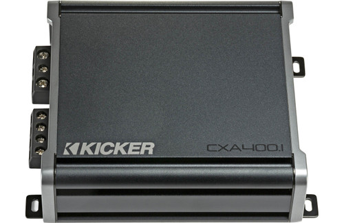 New, Open Box Kicker CXA400.1 - 400W Mono Class D Subwoofer Amplifier - 46CXA4001T