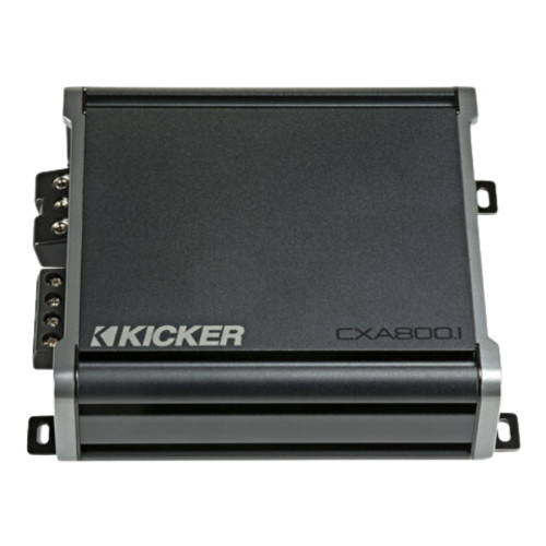 New, Open Box Kicker CXA800.1 - CX-Series 800W Mono Class D Subwoofer Amplifier - 46CXA8001T