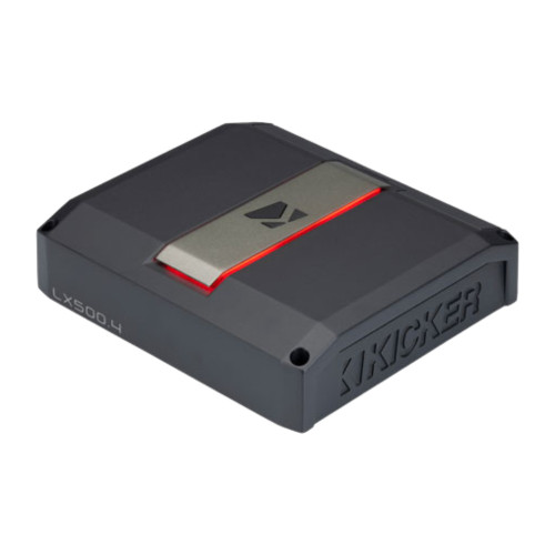 New, Open Box Kicker 51LX5004 LX-Series 1100-Watts Dynamic Power 4-Channel Car Amplifier