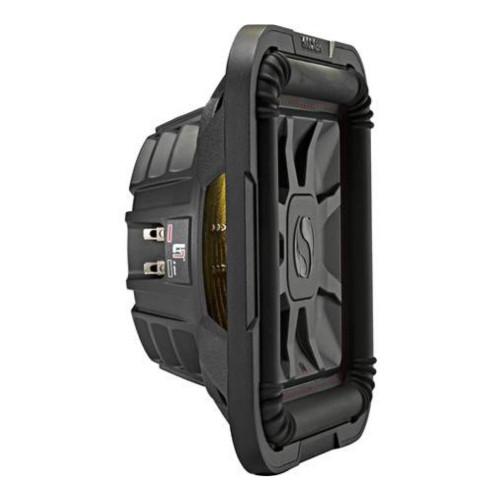 New, Open Box Kicker 46L7T124 Solo-Baric Shallow-Mount Dual 12 Inch 4-Ohm Component Subwoofer