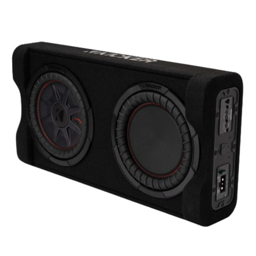 New, Open Box Kicker 51PTRTP10 PTRTP Powered Down-Firing 400W RMS 10" CompRT Sub Enclosure