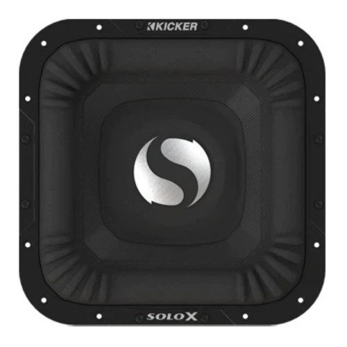 New, Open Box Kicker SoloX 49L7X121 12" 1 Ohm Car Subwoofer - 3" Aluminum Voice Coil Former