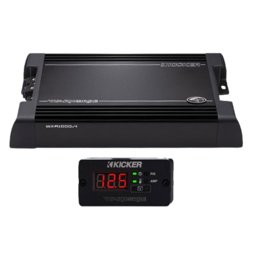 New, Open Box Kicker 49WXA10004 Warhorse Half-Bridge Class-D Design 2000W 4-Channel Amplifier