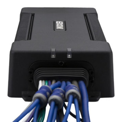 New, Open Box Kicker 48PXA10005 Waterproof Mono Subwoofer Amplifier with 1400W Dynamic Power