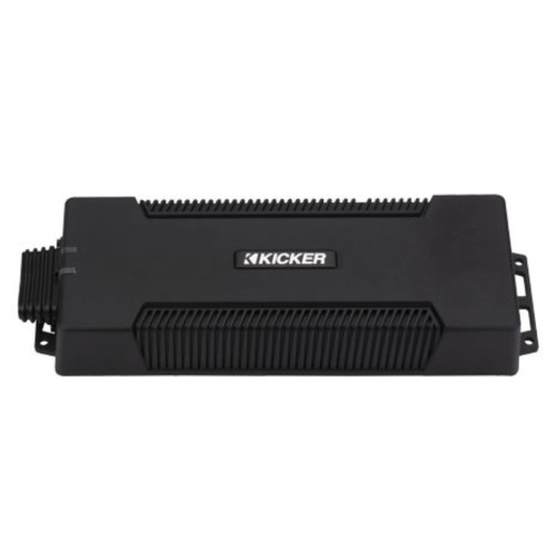 New, Open Box Kicker 48PXA10005 Waterproof Mono Subwoofer Amplifier with 1400W Dynamic Power