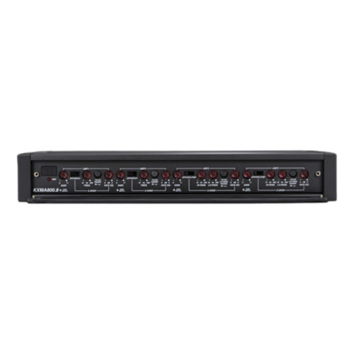 New, Open Box Kicker KXMA Series 48KXMA800.8 8-Channel Class D 50 Watts RMS Marine Amplifier