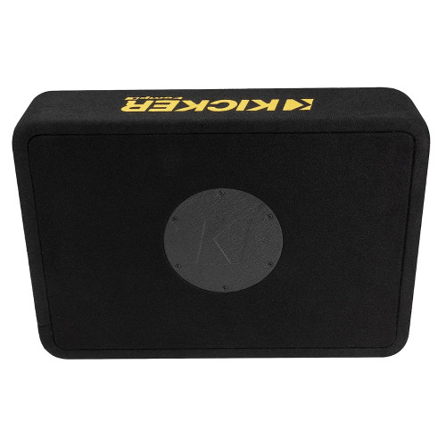 New, Open Box Kicker 50TCWC102 50 Series CompC 10" Subwoofer Enclosure, 500 Watts Peak Power