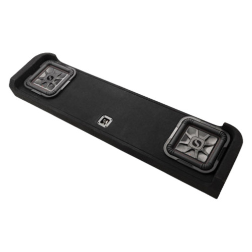 New, Open Box Kicker 51KFDL7102 Dual 10-Inch L7T 2-Ohm Enclosure for Ford Super Duty Crew Cab