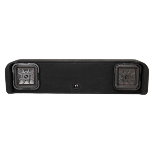 New, Open Box Kicker 51KFDL7102 Dual 10-Inch L7T 2-Ohm Enclosure for Ford Super Duty Crew Cab