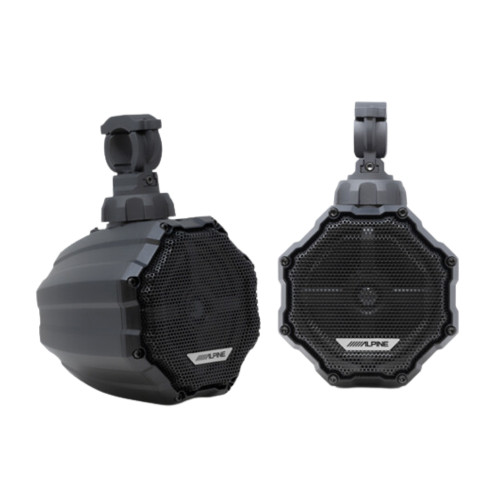 Used Alpine SPV-65RGB-CAN 6.5" Weather Resistant Cage Mounted RGB LED Speaker Pods