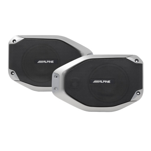 Used Alpine SPV-65-JLT 6-1/2" Component Speaker System Rear Soundbar 2018+ Jeep
