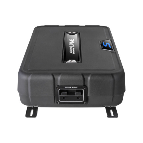 Used Alpine SS-SB10 10" S-Series Shallow Sealed Downward Firing Subwoofer Enclosure