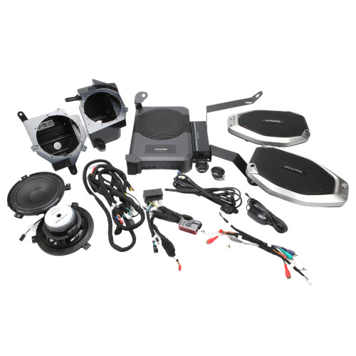 Used Alpine PSS-24WRA Direct-Fit Complete Speaker System Jeep Wrangler & Gladiator
