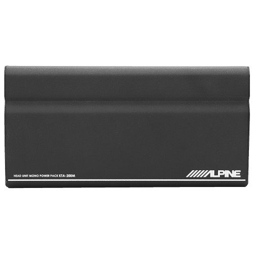 Used Alpine KTA-200M Mono 400-Watt DDP Power Pack Amplifier with PowerStack