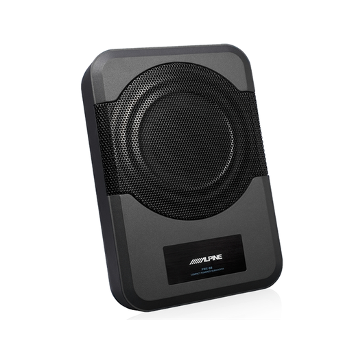 Used Alpine PWE-S8 8″ Compact Powered Subwoofer System w/ High-Excursion Cone