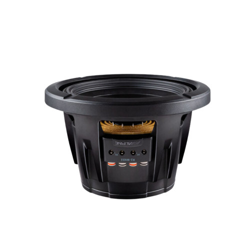 Used Alpine R-Series R2-W8D2 8" Dual 2-Ohm Voice Coils Subwoofer with 350W RMS