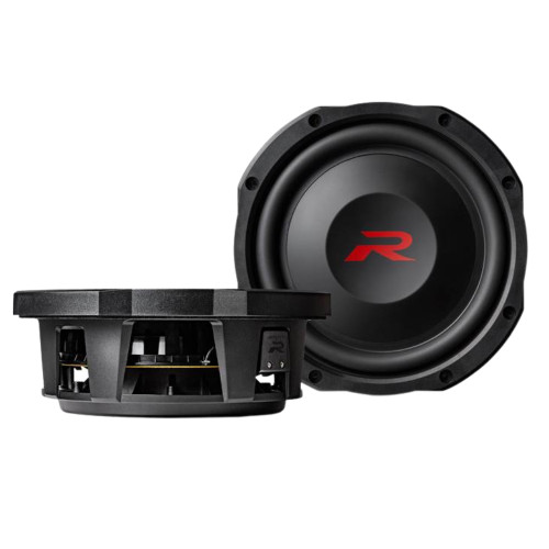 Used Alpine R-Series RS-W10D4 10" Shallow Mount Subwoofer w Dual 4-Ohm Voice Coils