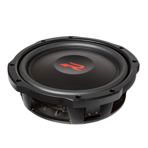 Used Alpine R-Series RS-W12D4 12" Shallow Mount Subwoofer w Dual 4-Ohm Voice Coils