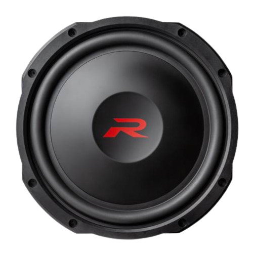 Used Alpine R-Series RS-W12D2 12" Shallow Mount Subwoofer w Dual 2-Ohm Voice Coils