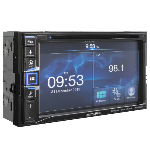Used Alpine INE-W970HD 6.5" Navigation with built-in GPS navigation