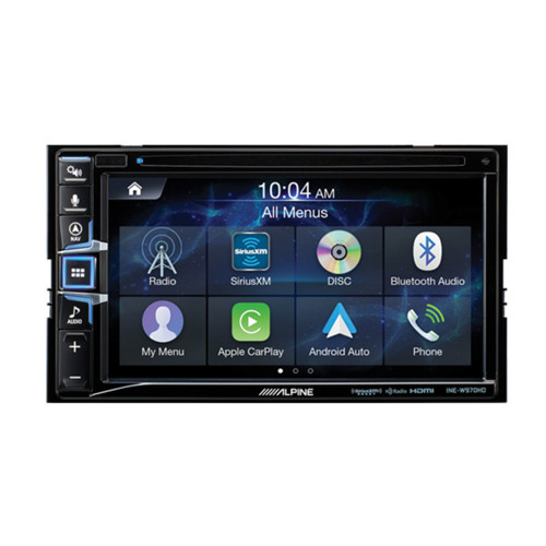 Used Alpine INE-W970HD 6.5" Navigation with built-in GPS navigation