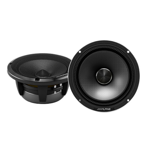 Used Alpine Status HDZ-65C Hi-Res 6.5” 2-Way Component Speaker Set