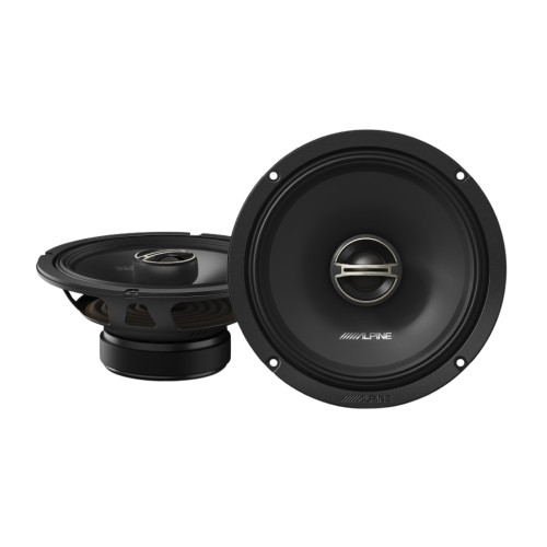 Used Alpine DM-65 M-Series 6-1/2" 200 Watt Peak Power 4-Ohm 2-Way Coaxial Speakers