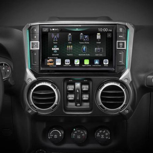 Used Alpine I509-WRA-JK 9" Custom Fit Multimedia Receiver For 11-18 Jeep Wrangler JK