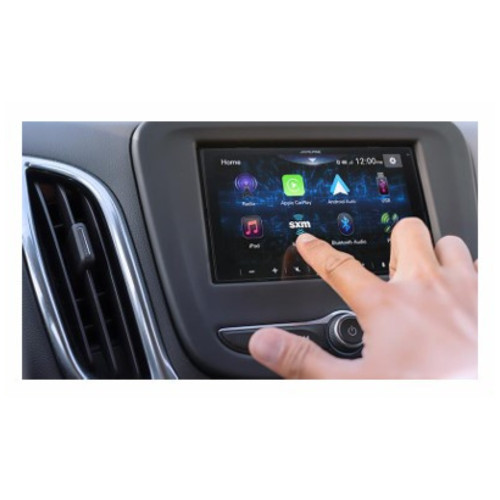 Used Alpine iLX-W670-M 6.75" Capacitive Touchscreen Multimedia Receiver w Bluetooth