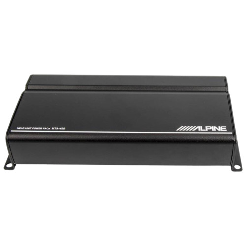 Used Alpine KTA-450 4-Channel Power Pack Head-Unit Amp