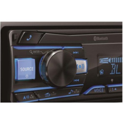 Open Box Alpine UTE-83BT Single-DIN Shallow Chassis Digital Media Receiver with Bluetooth