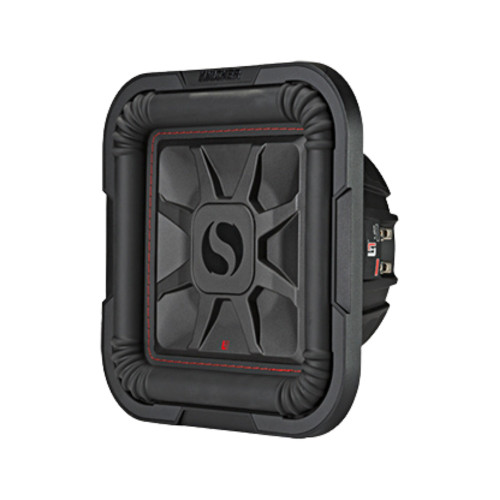 Kicker 46L7T104 L7T Series 10" 4-Ohm Thin Square Subwoofer w/ 1000W Peak Power