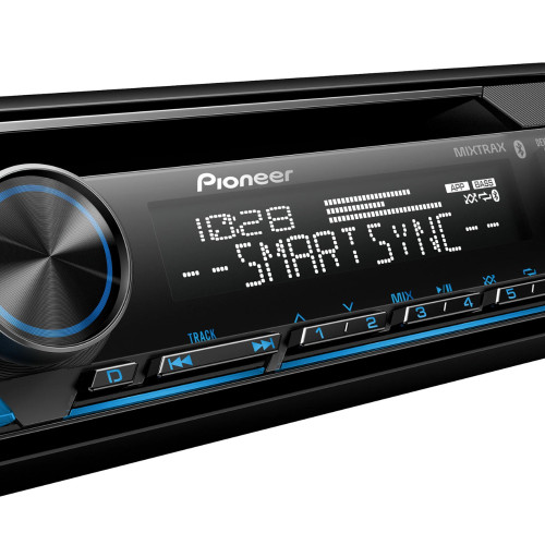 Refurbished Pioneer DEH-S4200BT Single-DIN CD Car Stereo Receiver with Bluetooth