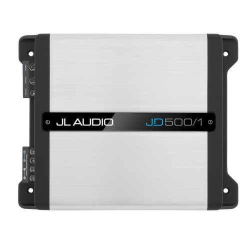 JL Audio 010-03185-00 Class D Monoblock Subwoofer Amplifier, 500 Watts RMS Power