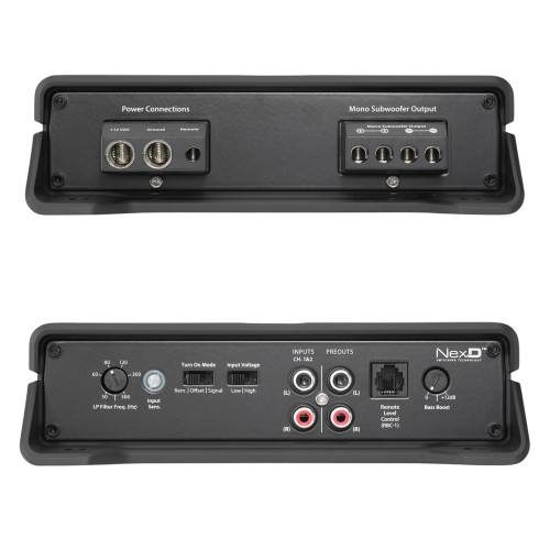 JL Audio 010-03185-00 Class D Monoblock Subwoofer Amplifier, 500 Watts RMS Power