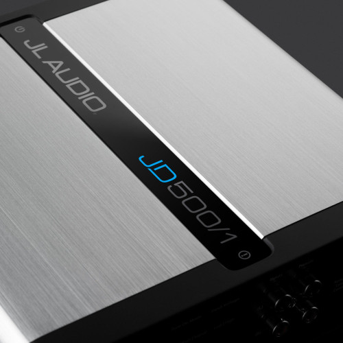 JL Audio 010-03185-00 Class D Monoblock Subwoofer Amplifier, 500 Watts RMS Power