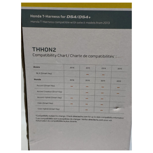 DEI THHON2 Honda Acura T-Harness for DS4 and DS4+ Remote Start Systems