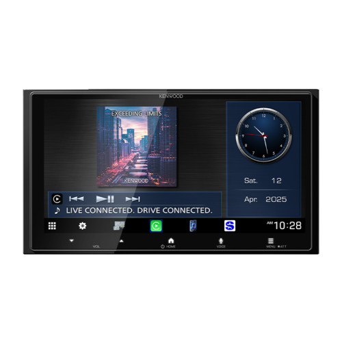Kenwood DMX8710S 6.92" Multimedia Receiver with CMOS-740HDLP Rear View Camera