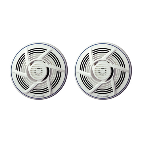Used Pioneer TS-MR1640 6-1/2" 160W Water-resistant IMPP Marine Coaxial Speakers