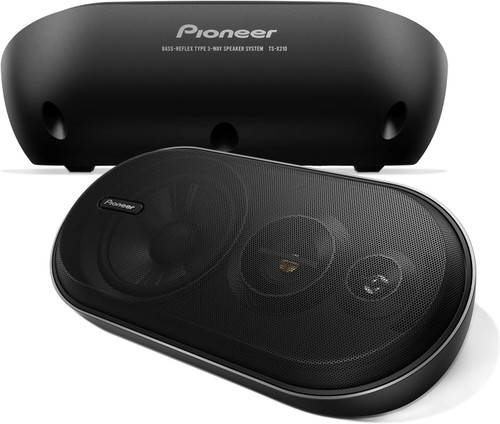 Open Box Pioneer TS-X210 3-Way Surface Mount Speakers, 5-1/4" Woofer, 100W Max Power