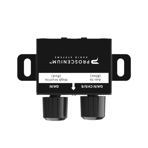 Proscenium PR-LOC6.6-PRO 6-Channel Line Output Converter with Summing Processor and 40V Input