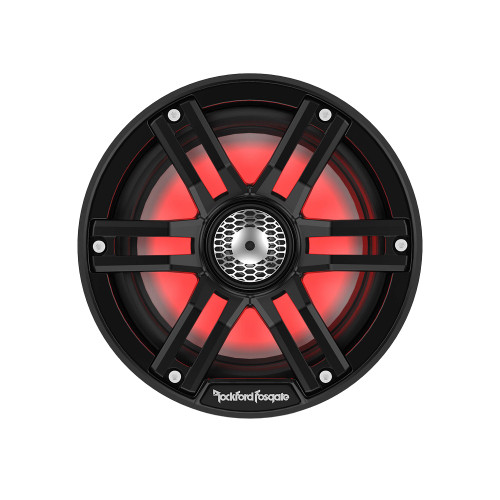 OPEN BOX Rockford Fosgate M2-65B 6.5" Color Optix Marine 2 Way Speakers (Black)