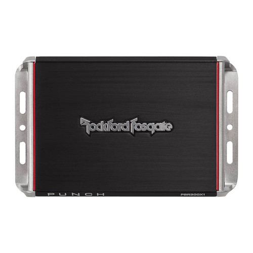 Open Box Rockford Fosgate PBR300X1 Punch 300W Compact Mono Subwoofer Amplifier