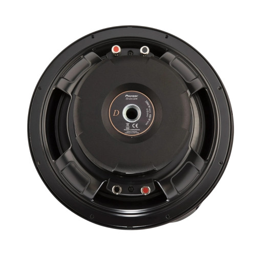 Used Pioneer TS-D12D4 12" 2000W Max Power Dual 4 Ohm Voice Coil Car Subwoofer